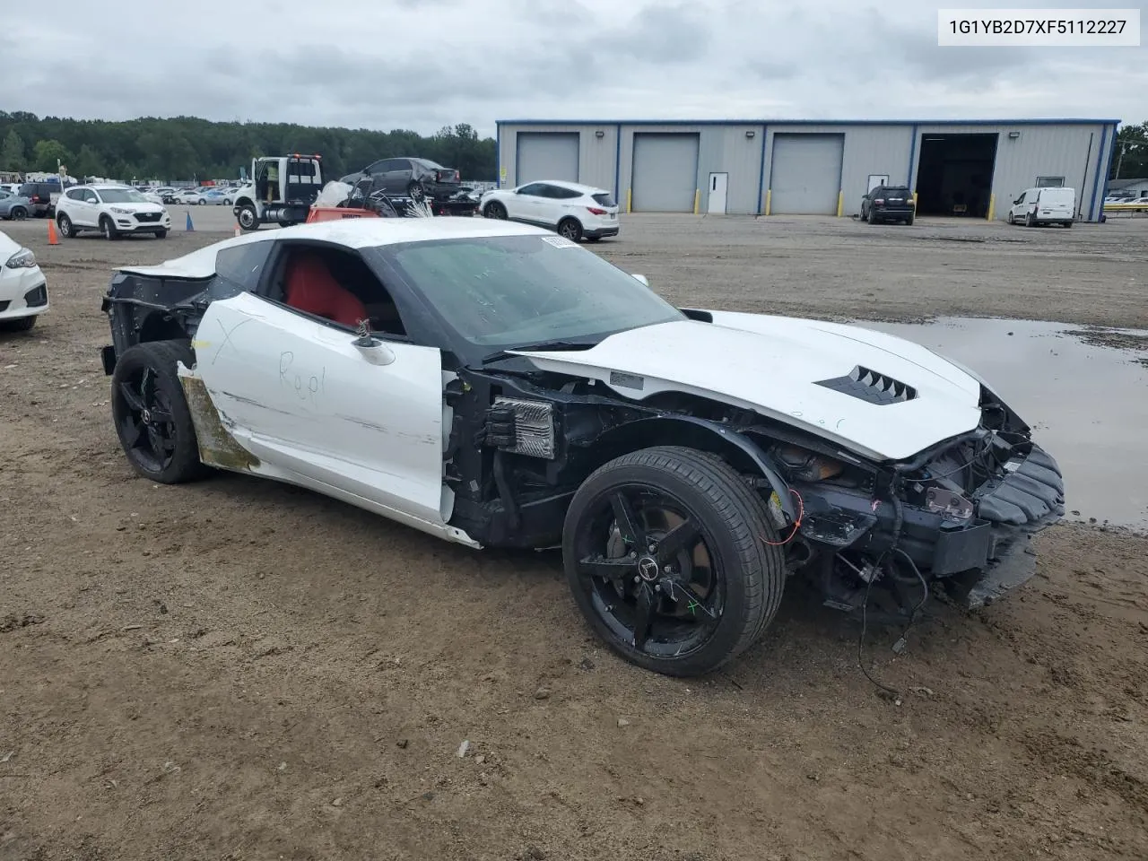 2015 Chevrolet Corvette Stingray 1Lt VIN: 1G1YB2D7XF5112227 Lot: 68730364