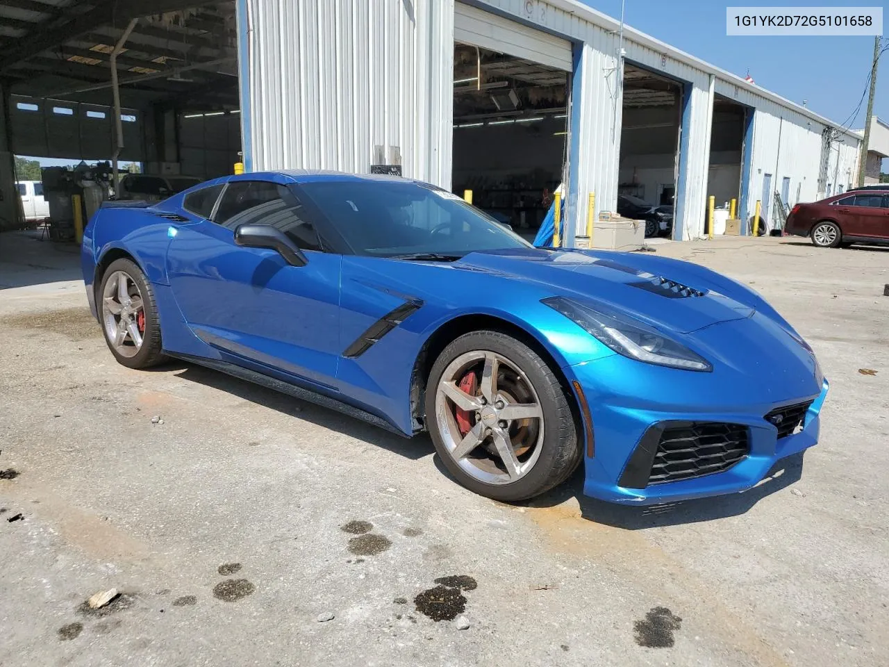 2016 Chevrolet Corvette Stingray Z51 2Lt VIN: 1G1YK2D72G5101658 Lot: 68240324