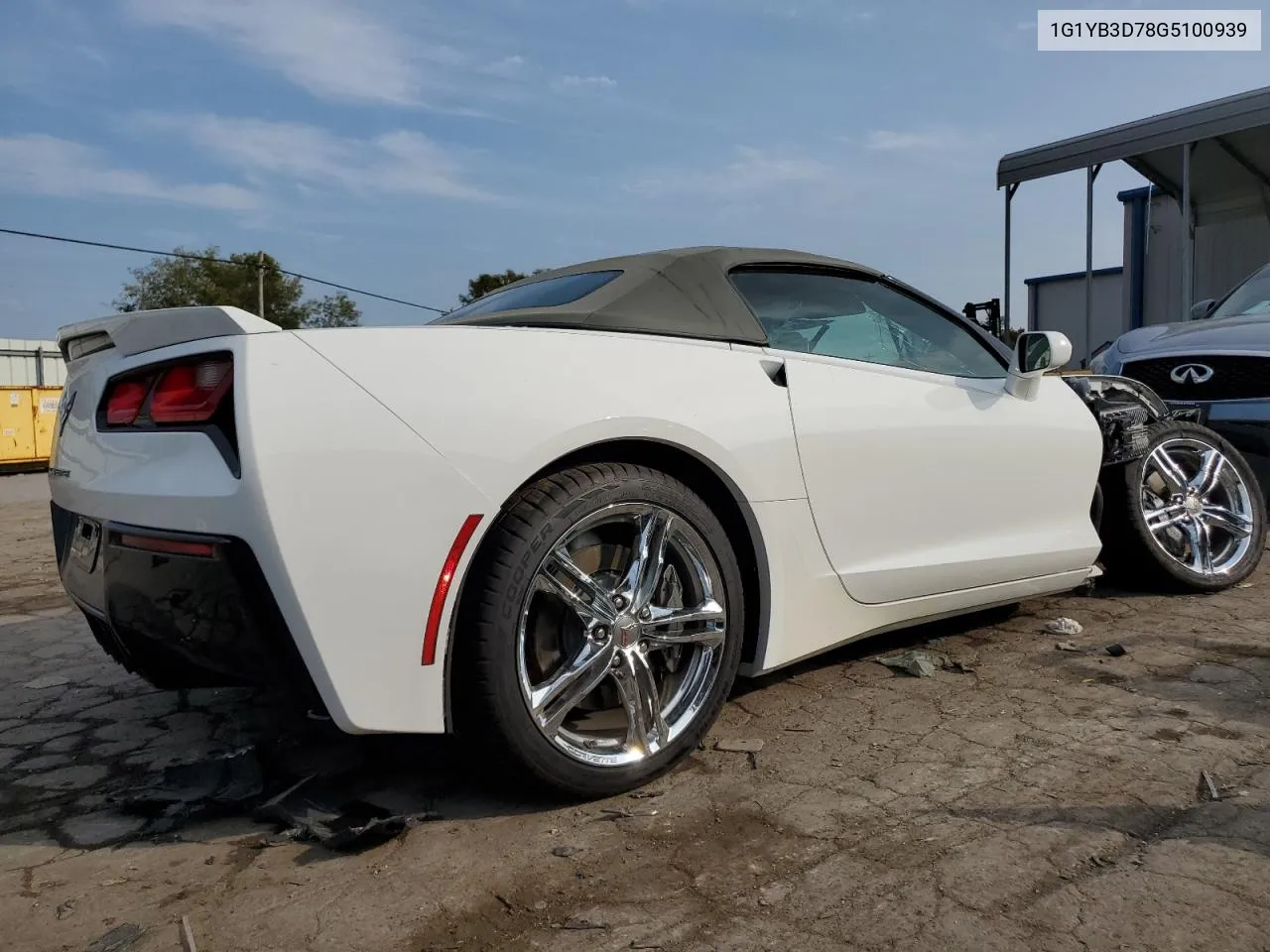 2016 Chevrolet Corvette Stingray 1Lt VIN: 1G1YB3D78G5100939 Lot: 71245244