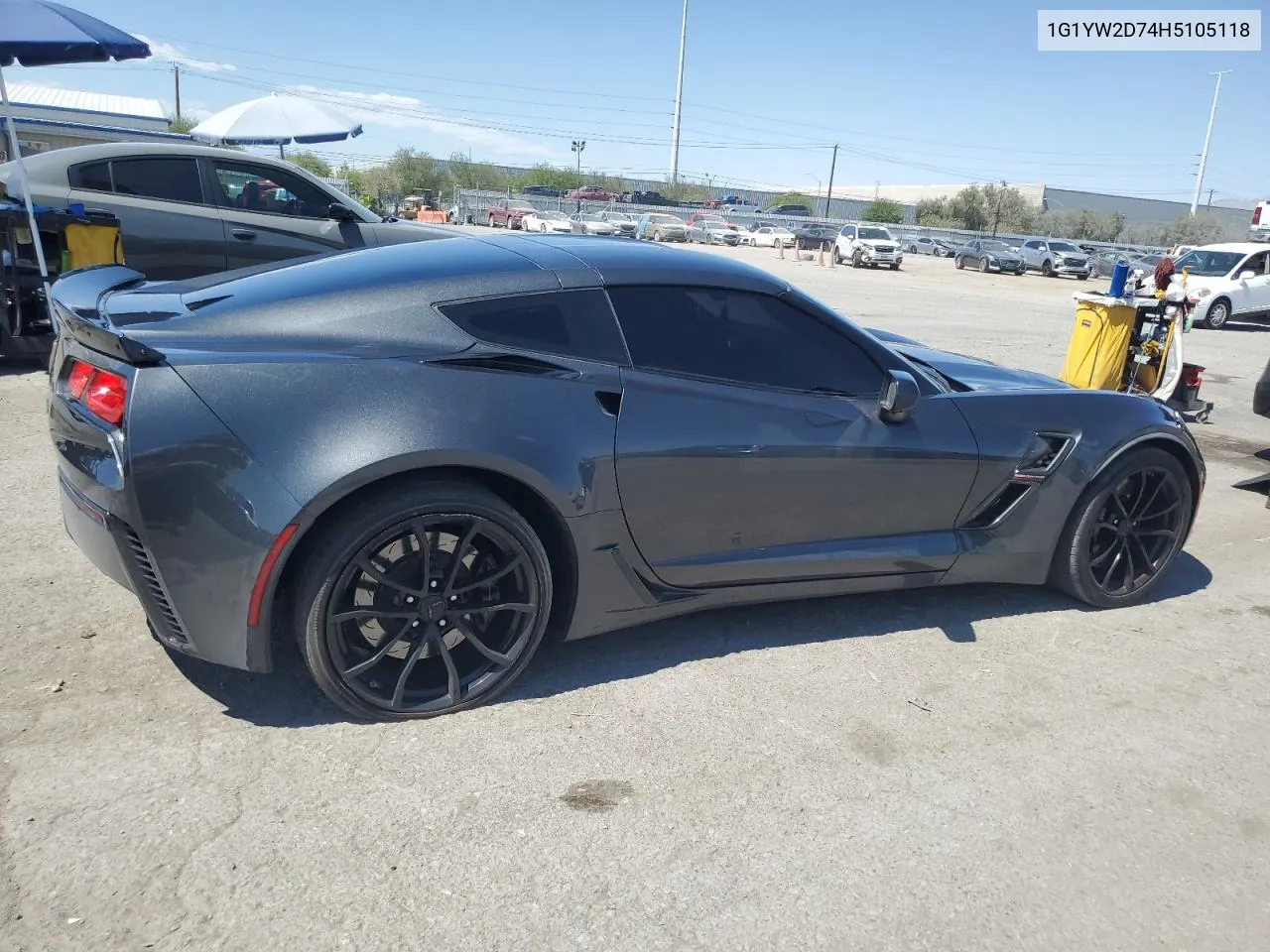 2017 Chevrolet Corvette Grand Sport 1Lt VIN: 1G1YW2D74H5105118 Lot: 57883424