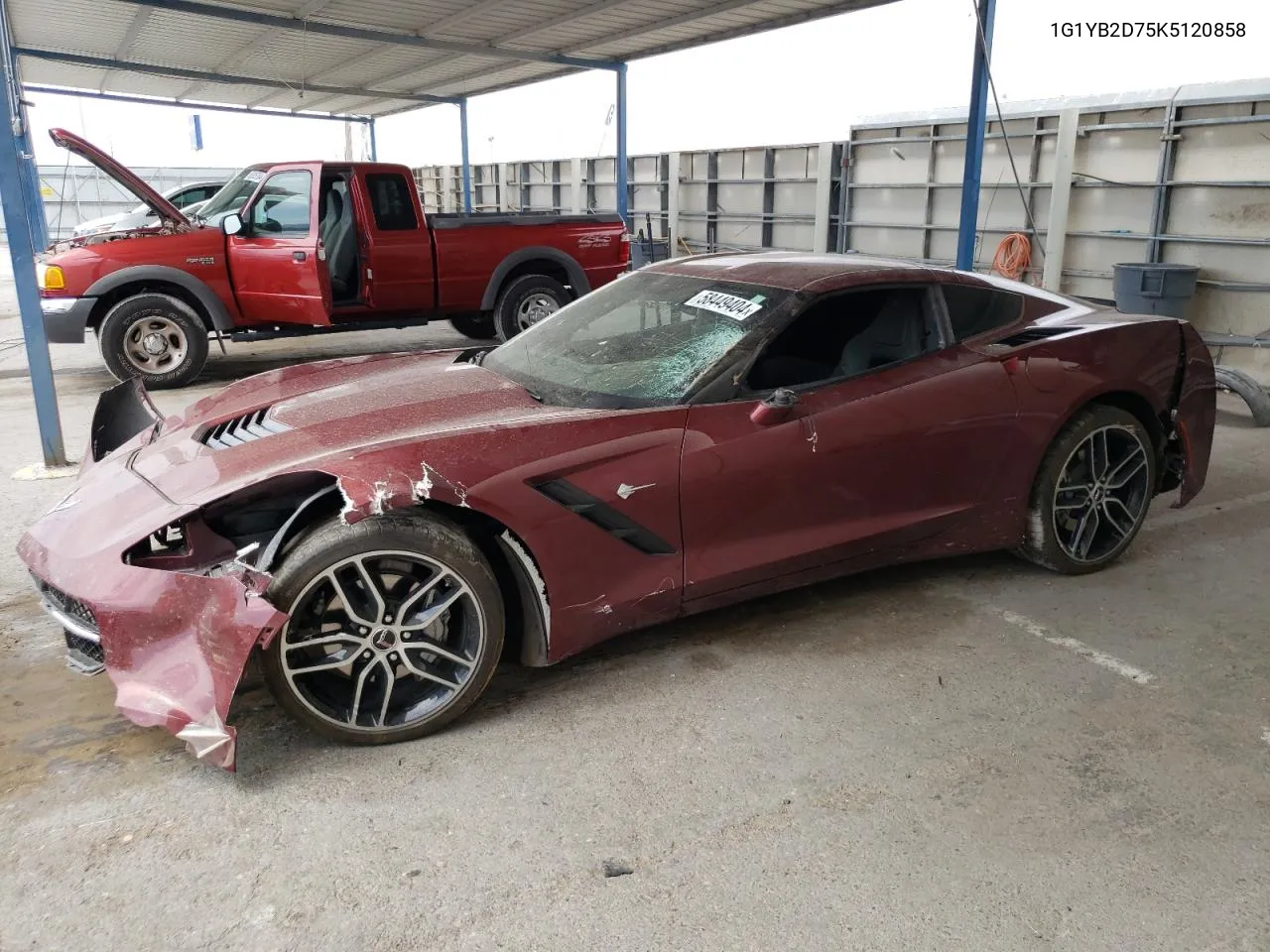 1G1YB2D75K5120858 2019 Chevrolet Corvette Stingray 1Lt