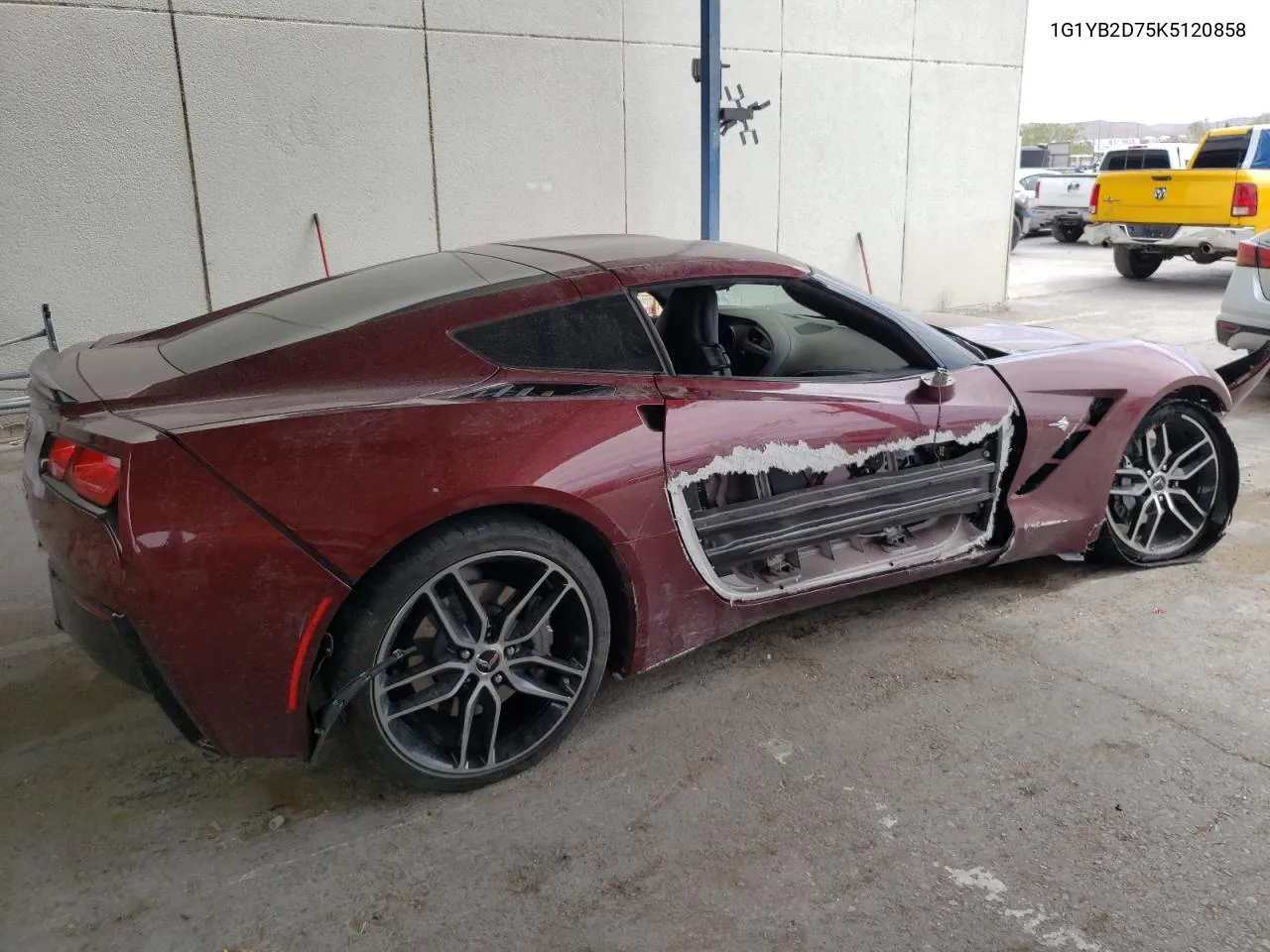 2019 Chevrolet Corvette Stingray 1Lt VIN: 1G1YB2D75K5120858 Lot: 58449404