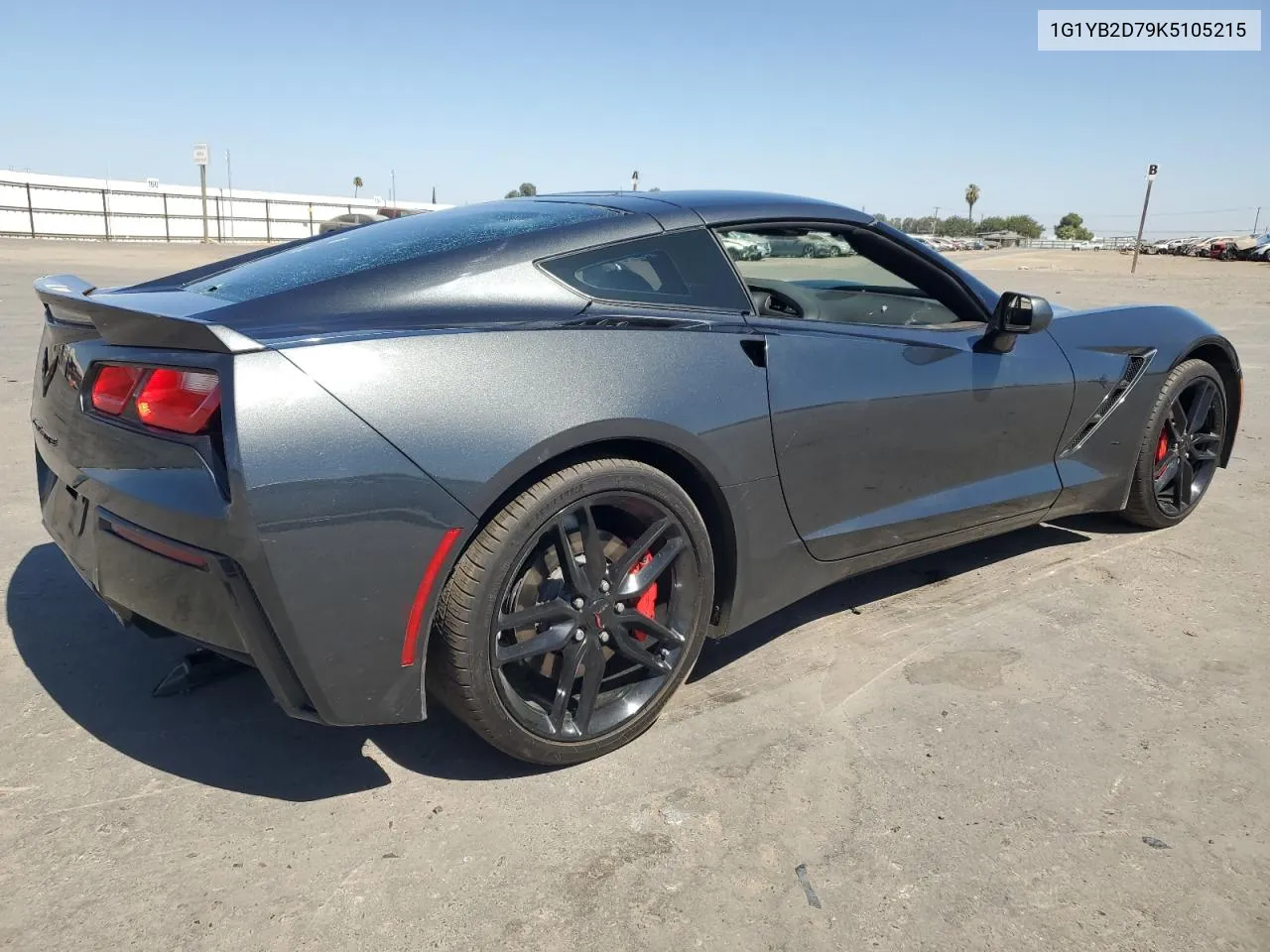 2019 Chevrolet Corvette Stingray 1Lt VIN: 1G1YB2D79K5105215 Lot: 71198074