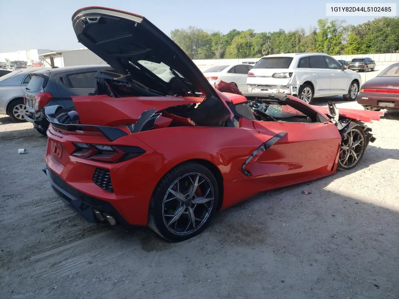 2020 Chevrolet Corvette Stingray 3Lt VIN: 1G1Y82D44L5102485 Lot: 47694674