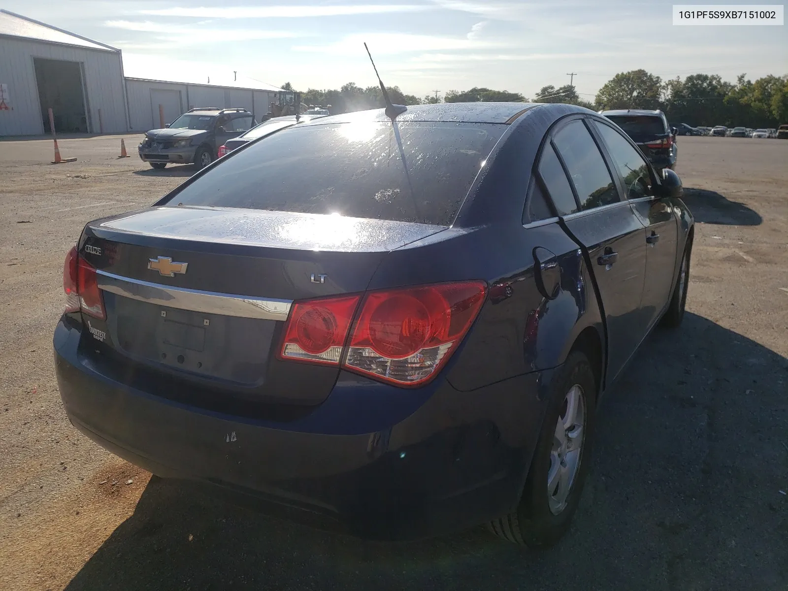 2011 Chevrolet Cruze Lt VIN: 1G1PF5S9XB7151002 Lot: 57449674