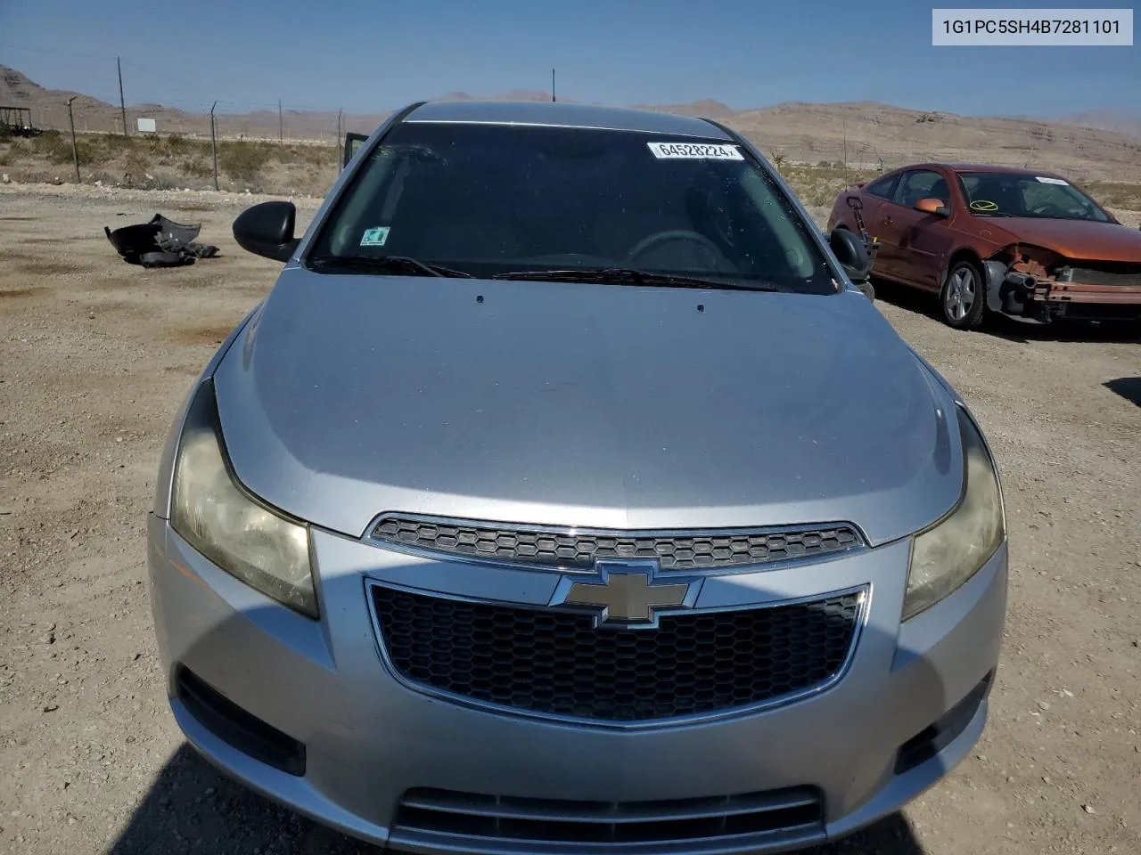 2011 Chevrolet Cruze Ls VIN: 1G1PC5SH4B7281101 Lot: 64528224