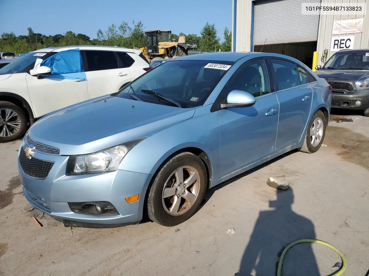 1G1PF5S94B7133823 2011 Chevrolet Cruze Lt