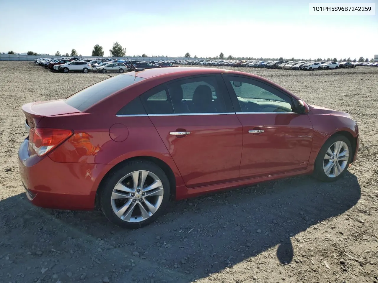 2011 Chevrolet Cruze Ltz VIN: 1G1PH5S96B7242259 Lot: 70287164