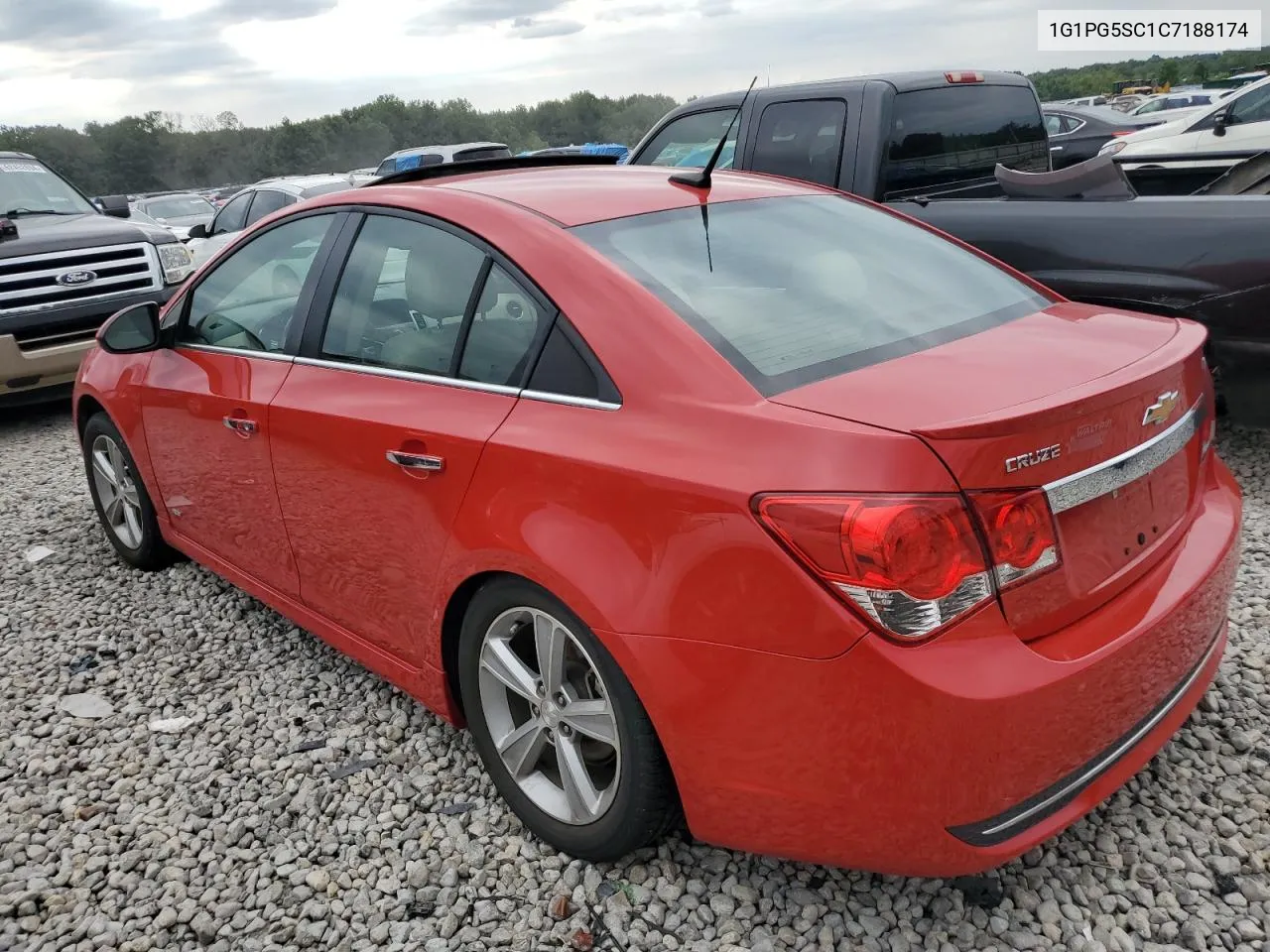 2012 Chevrolet Cruze Lt VIN: 1G1PG5SC1C7188174 Lot: 62491414