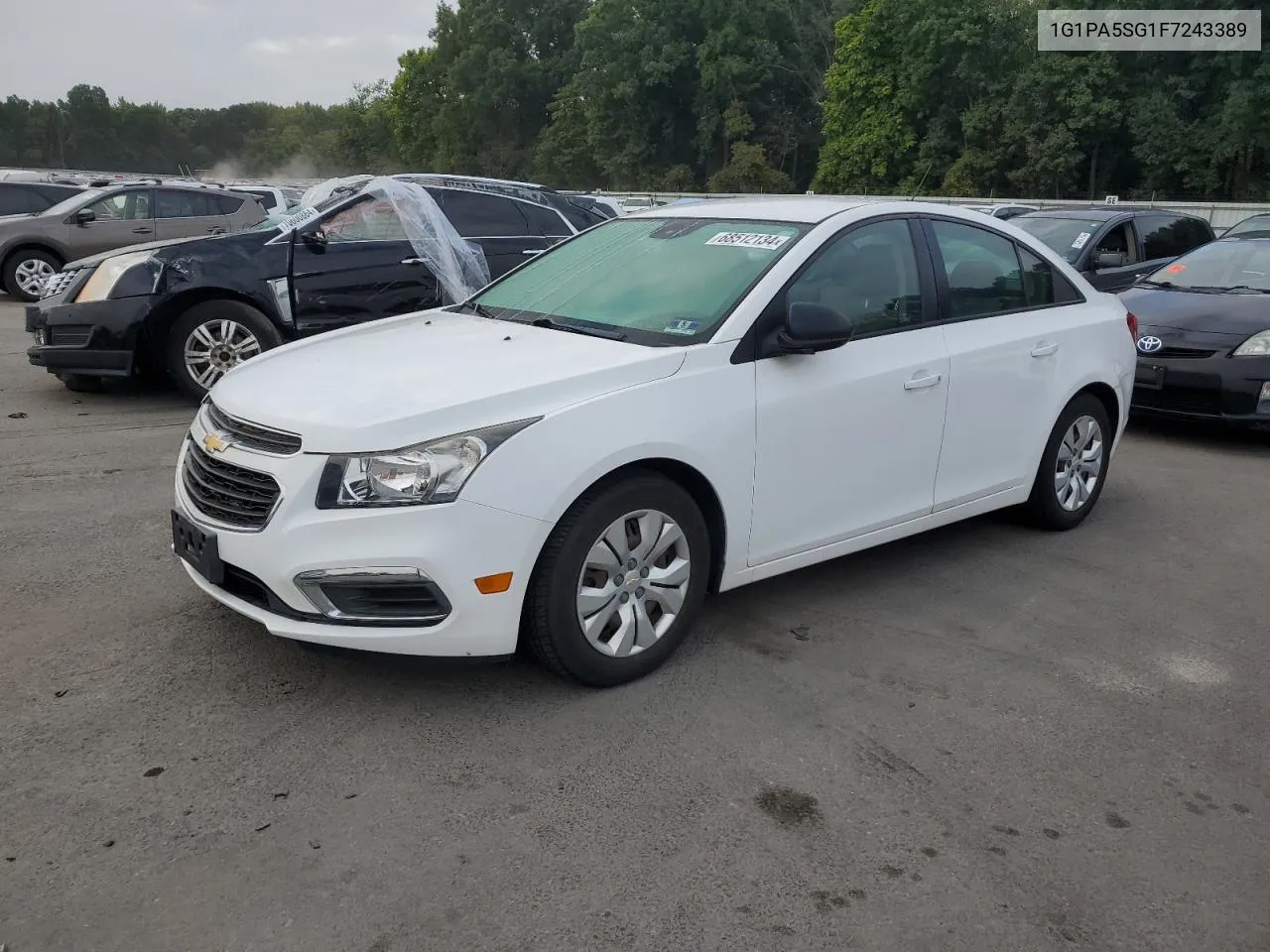 2015 Chevrolet Cruze Ls VIN: 1G1PA5SG1F7243389 Lot: 68512134