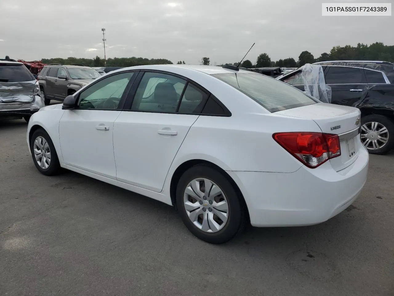 2015 Chevrolet Cruze Ls VIN: 1G1PA5SG1F7243389 Lot: 68512134