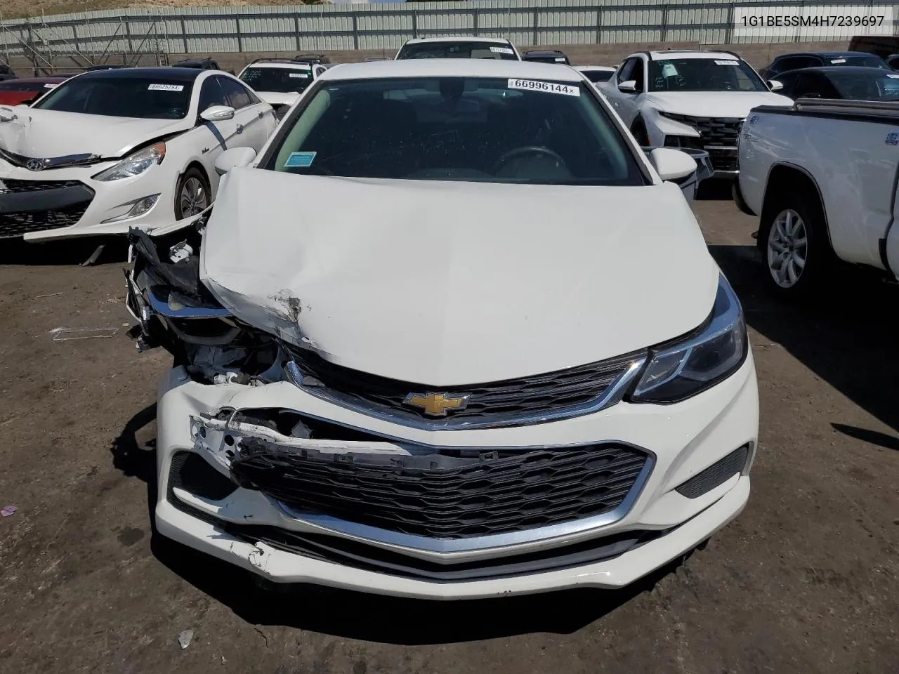 2017 Chevrolet Cruze Lt VIN: 1G1BE5SM4H7239697 Lot: 66996144