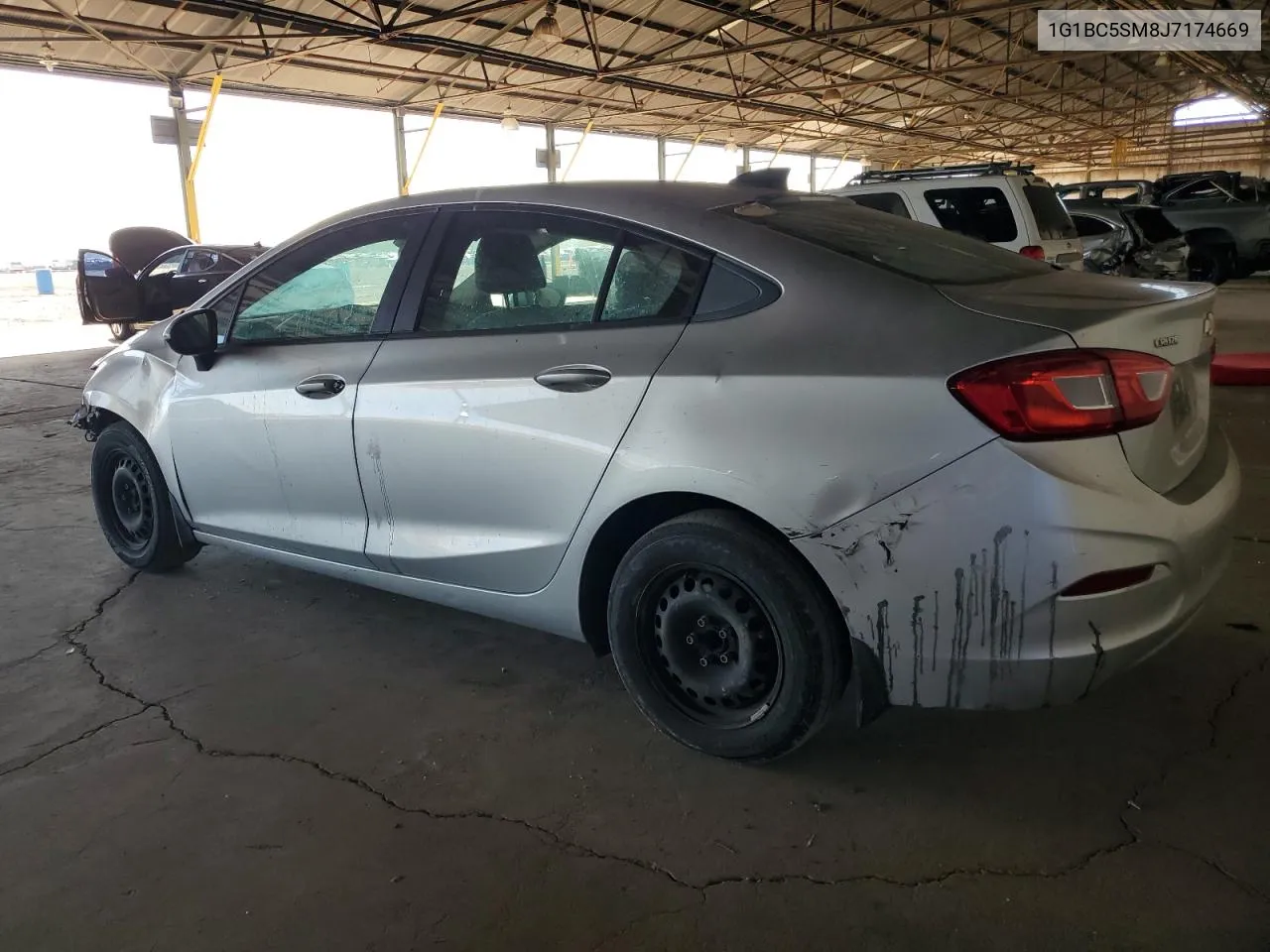 2018 Chevrolet Cruze Ls VIN: 1G1BC5SM8J7174669 Lot: 72275774