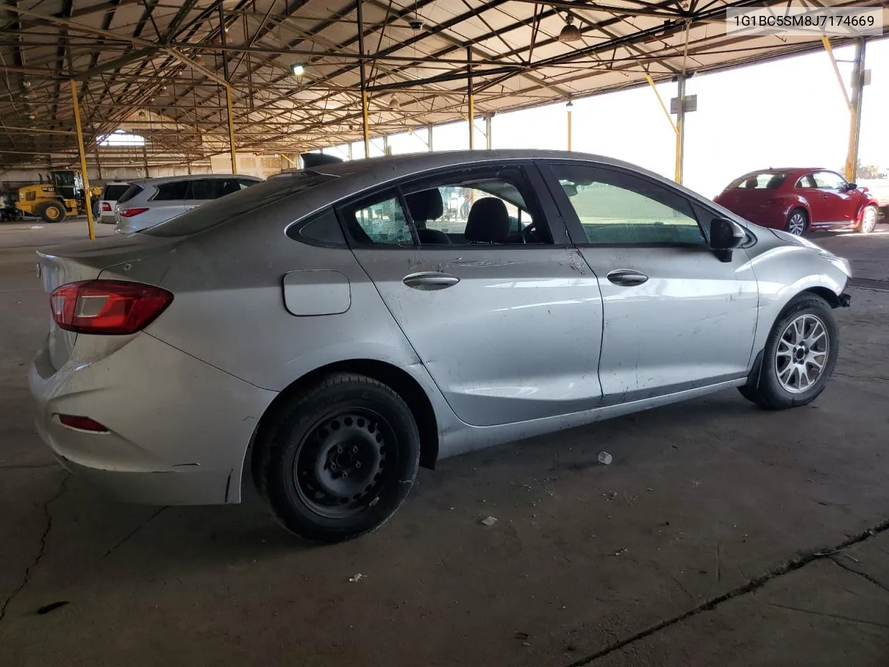 2018 Chevrolet Cruze Ls VIN: 1G1BC5SM8J7174669 Lot: 72275774