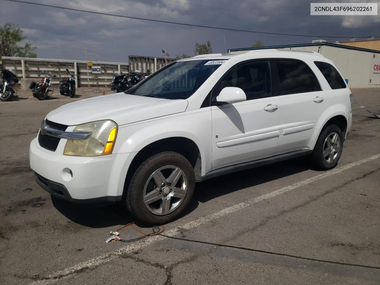 2009 Chevrolet Equinox Lt VIN: 2CNDL43F696202261 Lot: 69533584