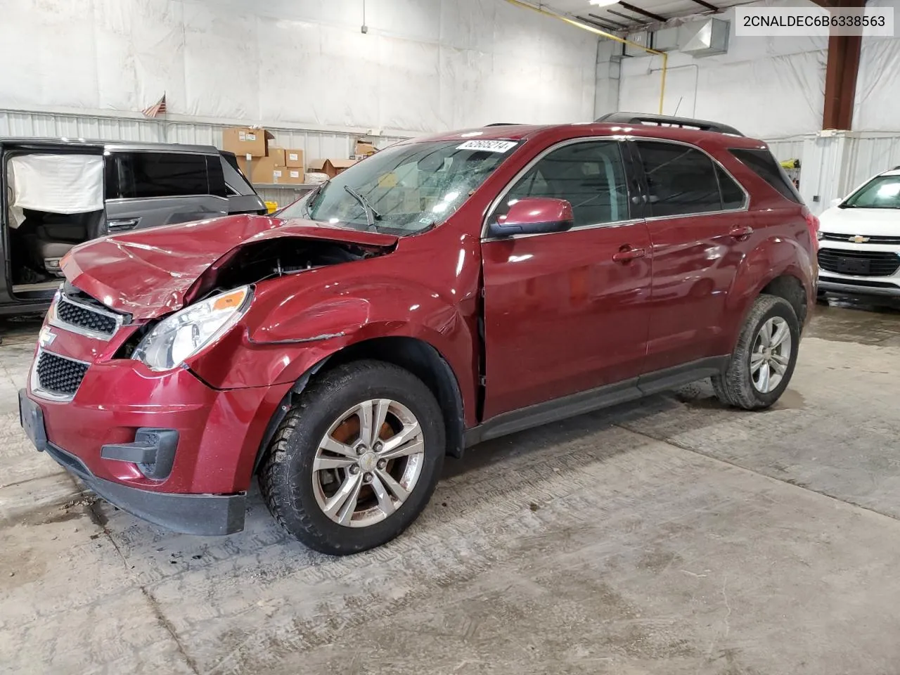 2CNALDEC6B6338563 2011 Chevrolet Equinox Lt