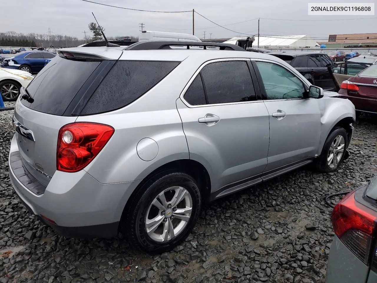 2012 Chevrolet Equinox Lt VIN: 2GNALDEK9C1196808 Lot: 62588624