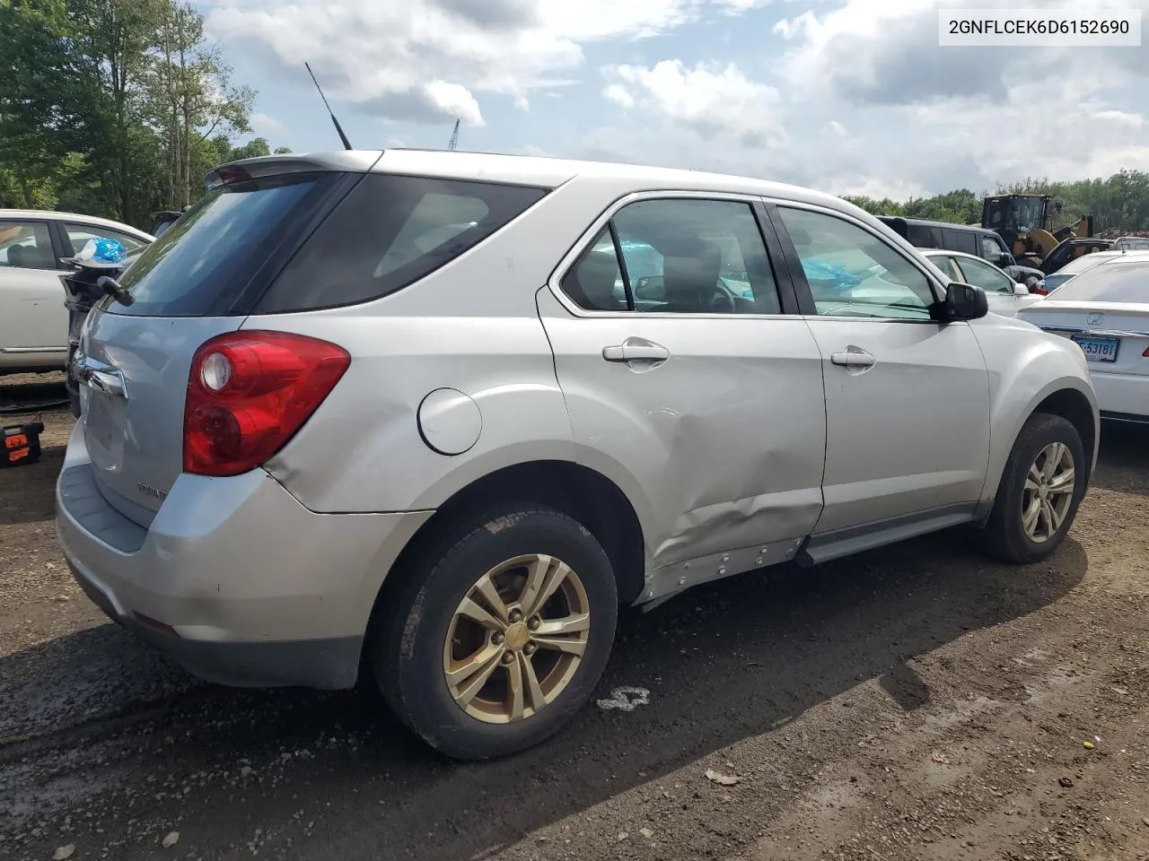 2GNFLCEK6D6152690 2013 Chevrolet Equinox Ls