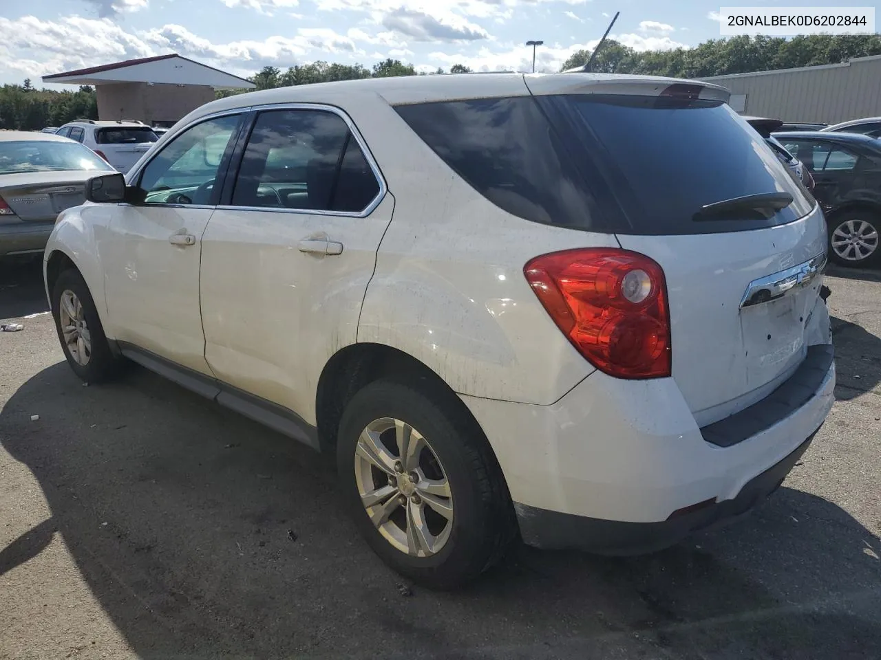 2013 Chevrolet Equinox Ls VIN: 2GNALBEK0D6202844 Lot: 70126984