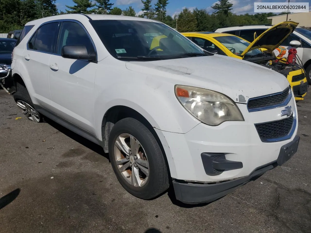 2013 Chevrolet Equinox Ls VIN: 2GNALBEK0D6202844 Lot: 70126984