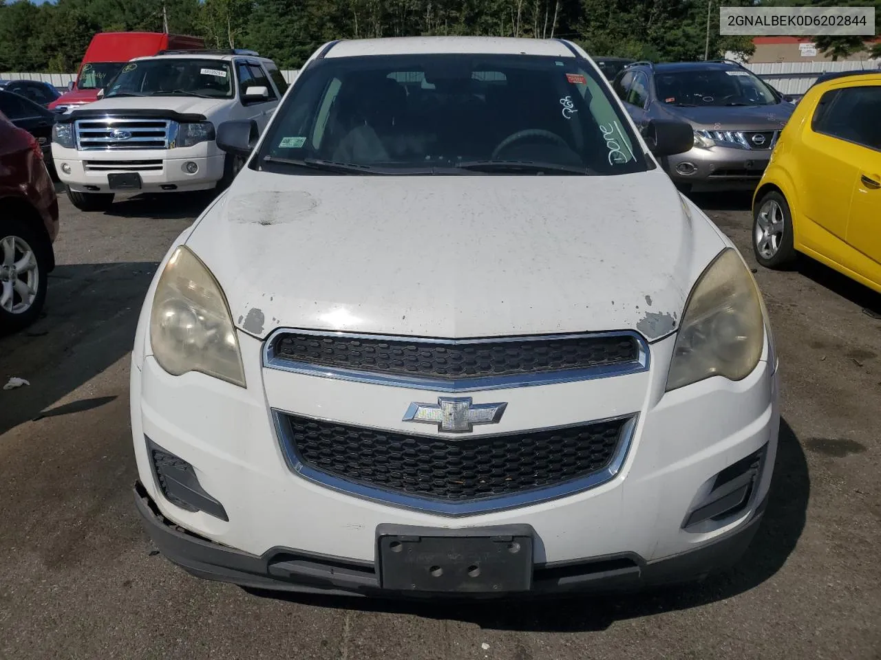 2013 Chevrolet Equinox Ls VIN: 2GNALBEK0D6202844 Lot: 70126984