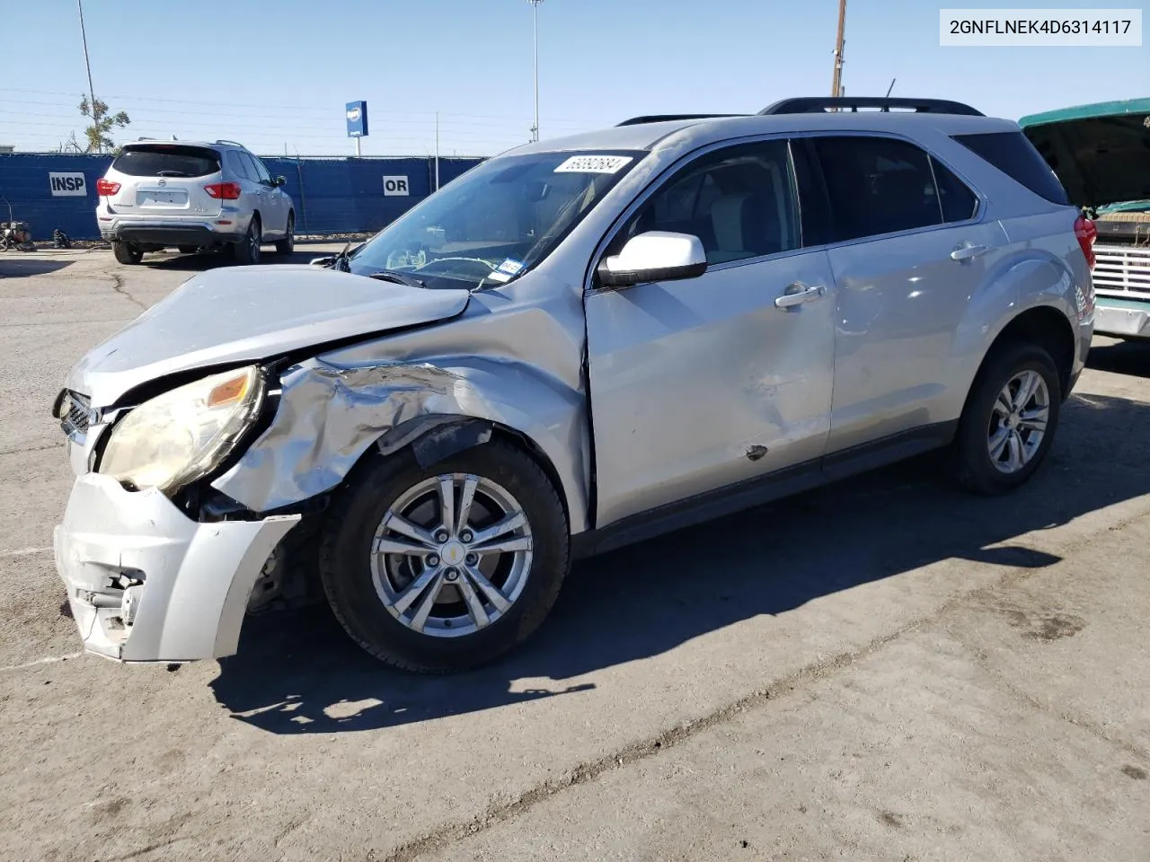 2GNFLNEK4D6314117 2013 Chevrolet Equinox Lt