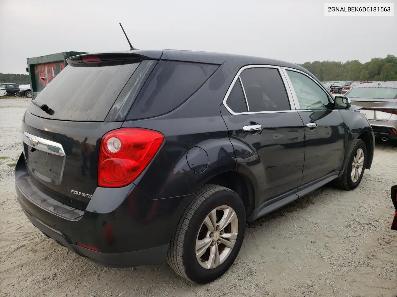 2013 Chevrolet Equinox Ls VIN: 2GNALBEK6D6181563 Lot: 71027854