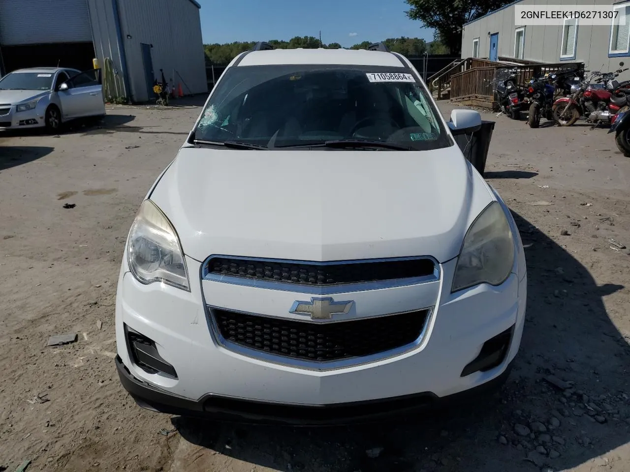 2013 Chevrolet Equinox Lt VIN: 2GNFLEEK1D6271307 Lot: 71058864