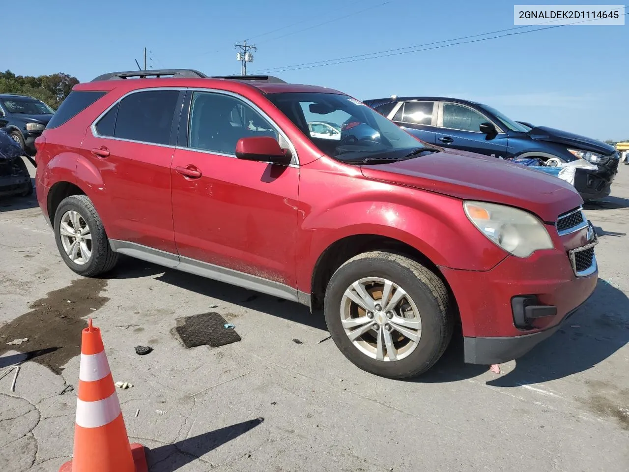 2013 Chevrolet Equinox Lt VIN: 2GNALDEK2D1114645 Lot: 71293834