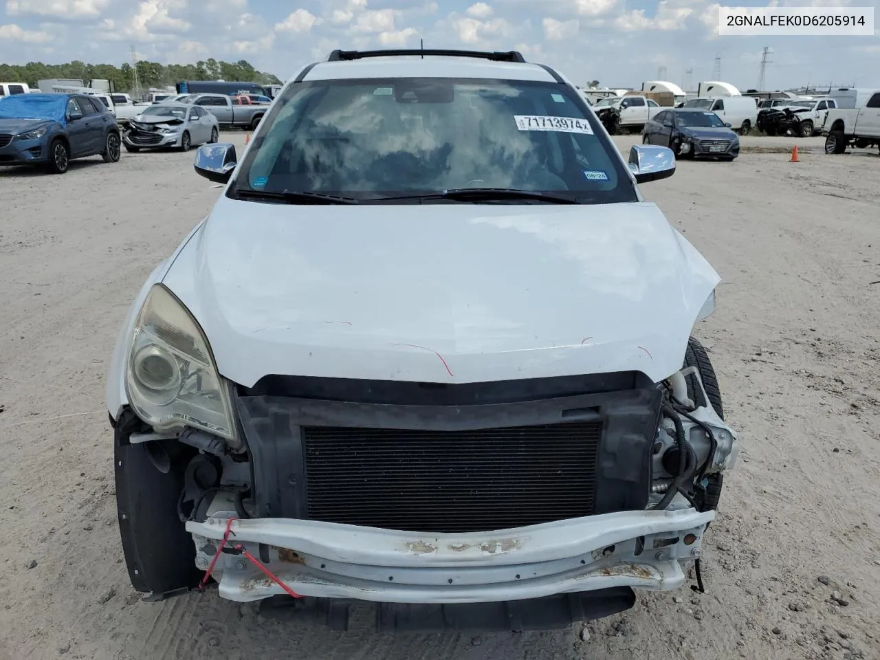 2GNALFEK0D6205914 2013 Chevrolet Equinox Ltz