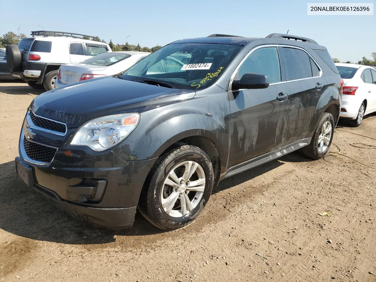 2014 Chevrolet Equinox Lt VIN: 2GNALBEK0E6126396 Lot: 71802474