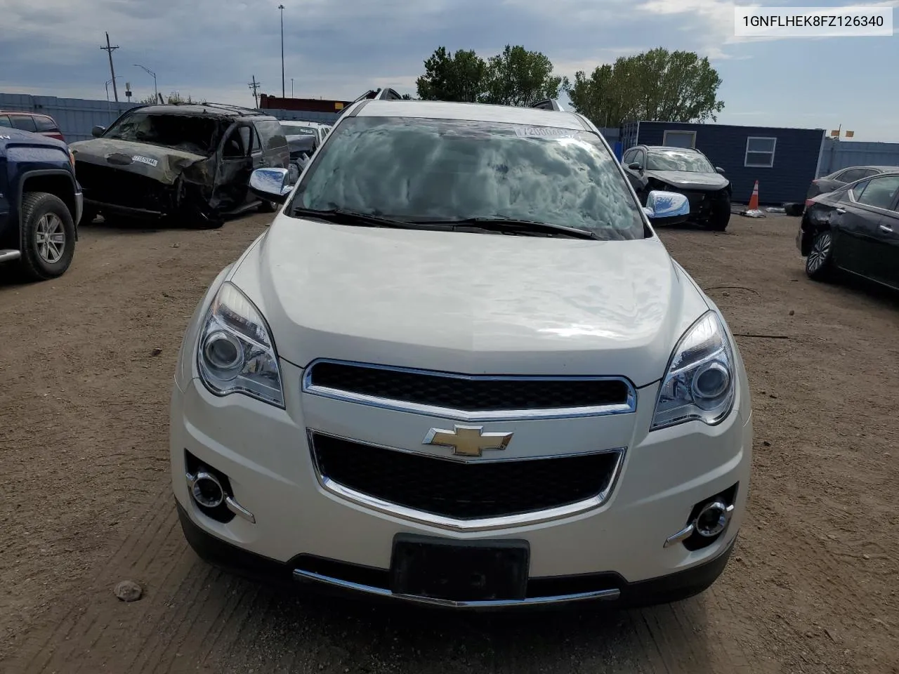 2015 Chevrolet Equinox Ltz VIN: 1GNFLHEK8FZ126340 Lot: 72000404