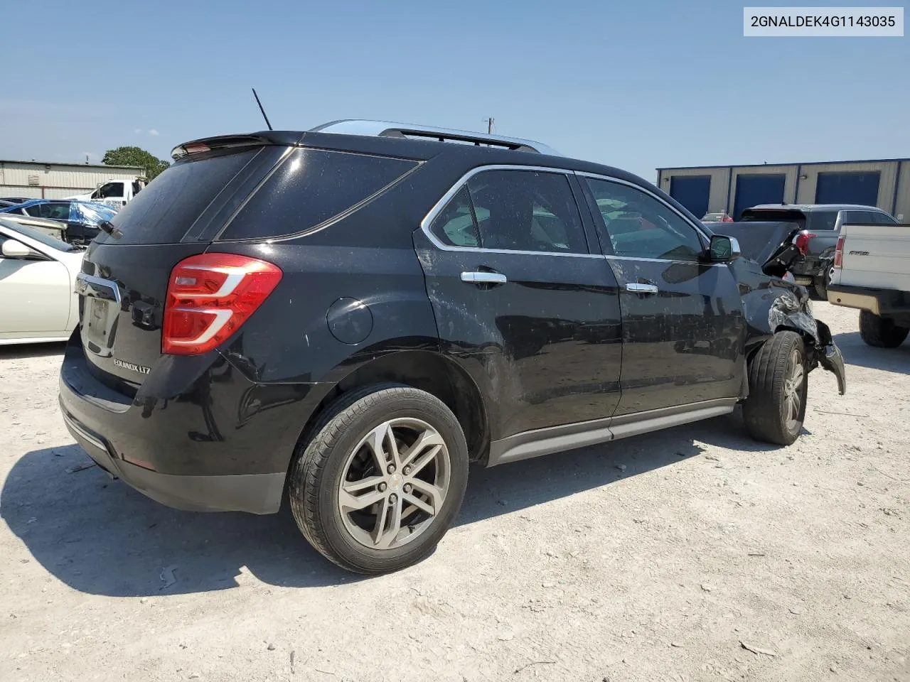 2016 Chevrolet Equinox Ltz VIN: 2GNALDEK4G1143035 Lot: 67409824