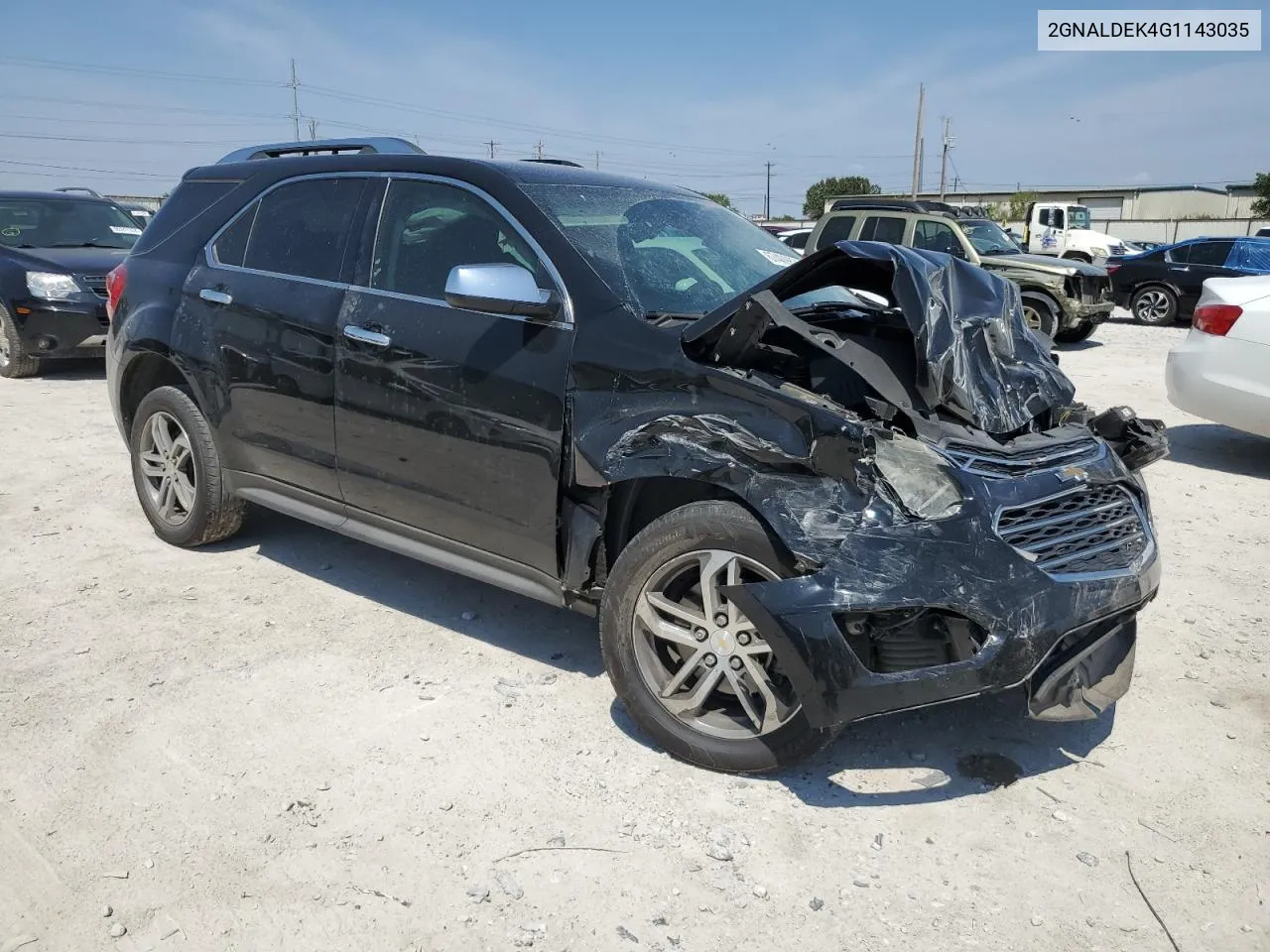 2016 Chevrolet Equinox Ltz VIN: 2GNALDEK4G1143035 Lot: 67409824