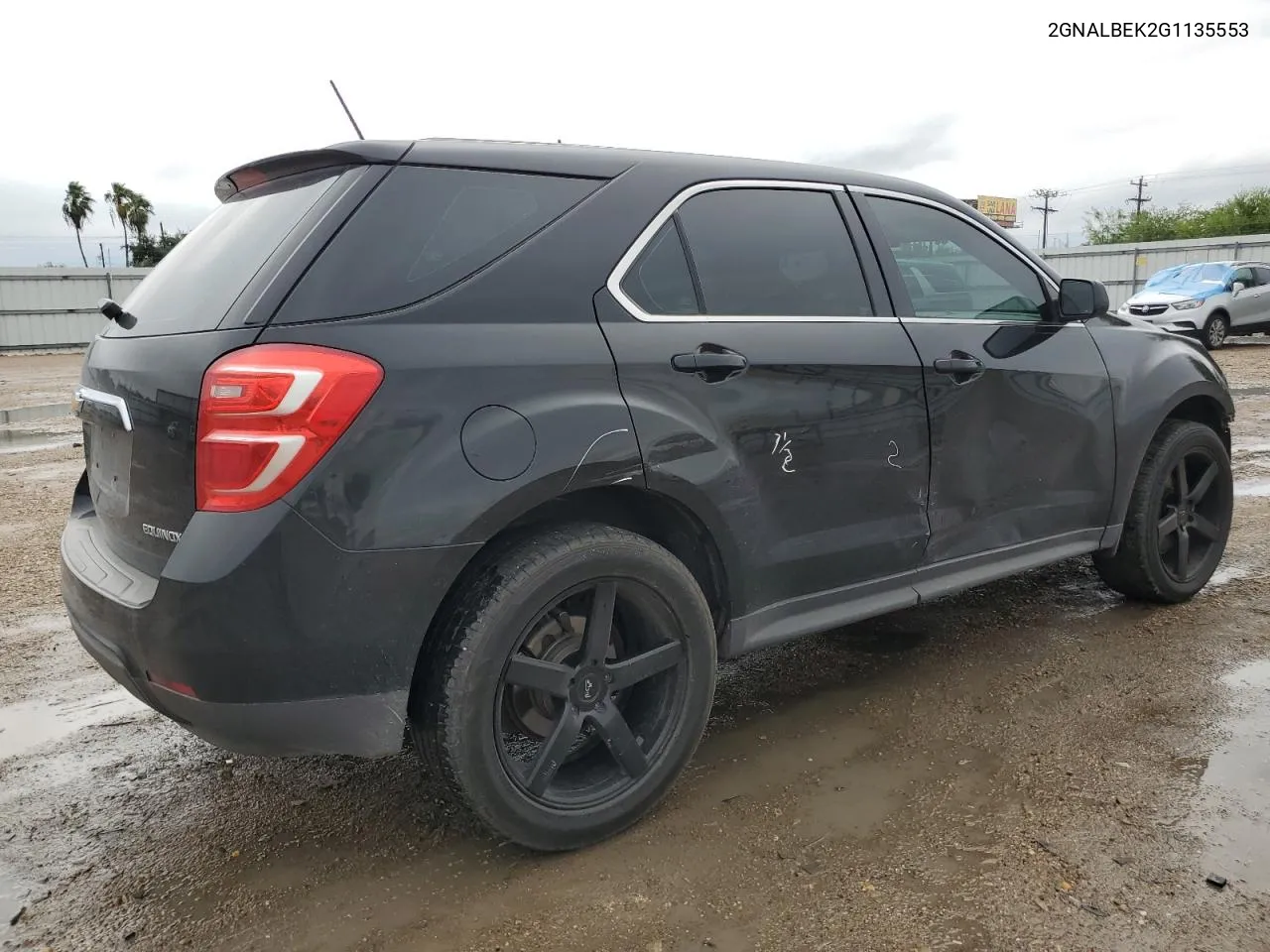 2016 Chevrolet Equinox Ls VIN: 2GNALBEK2G1135553 Lot: 70670414