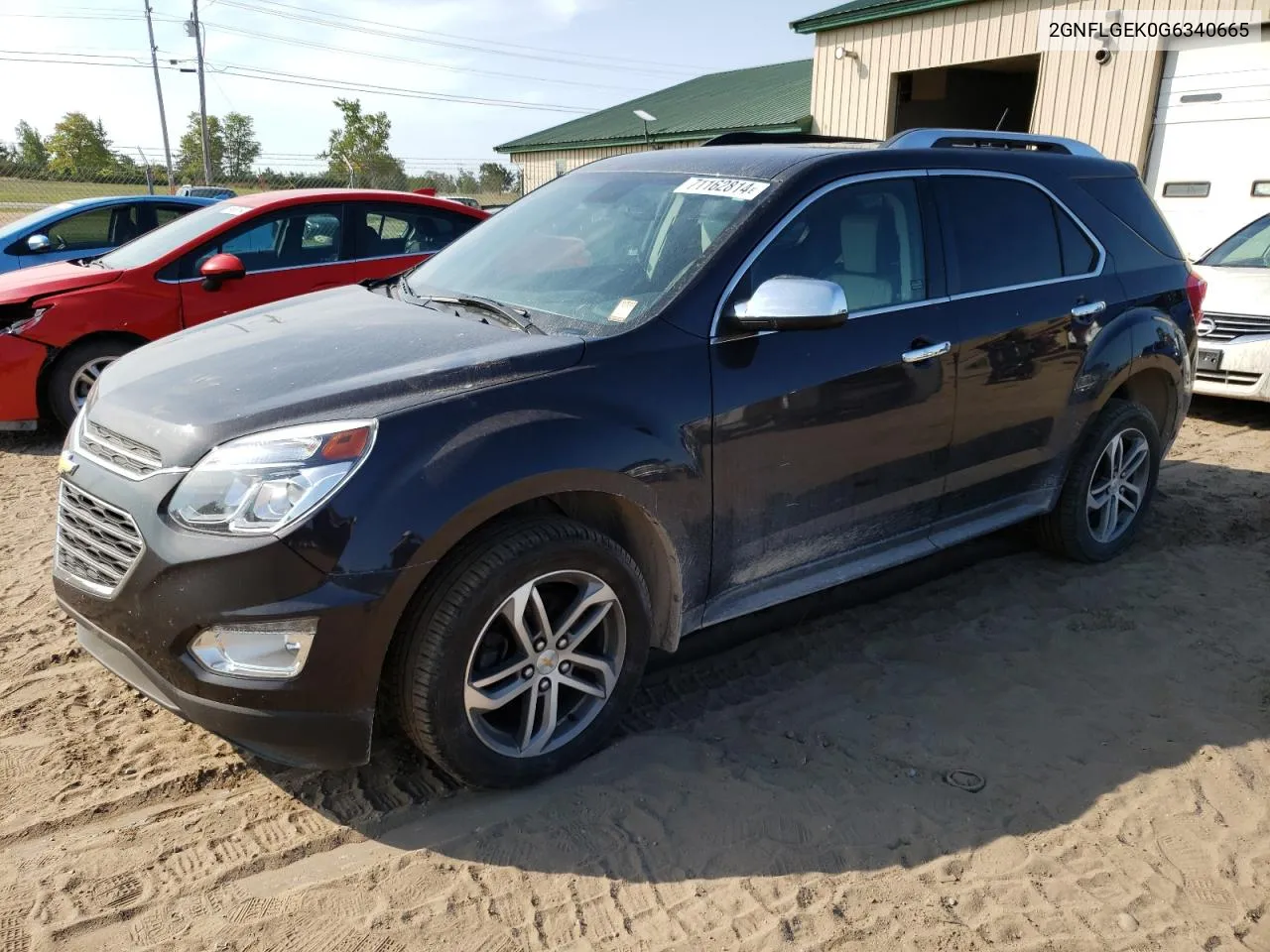 2016 Chevrolet Equinox Ltz VIN: 2GNFLGEK0G6340665 Lot: 71162814