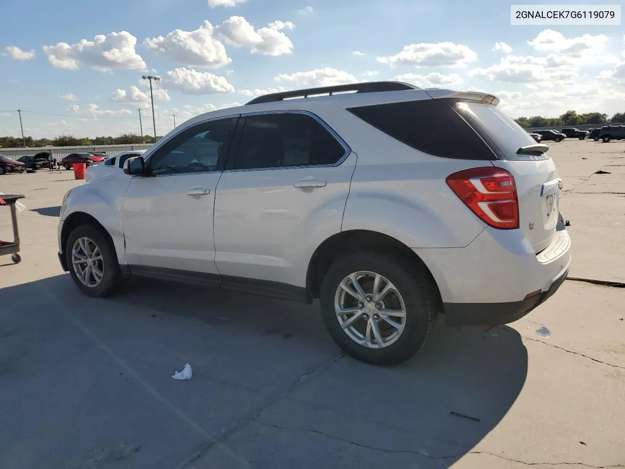 2016 Chevrolet Equinox Lt VIN: 2GNALCEK7G6119079 Lot: 72082844