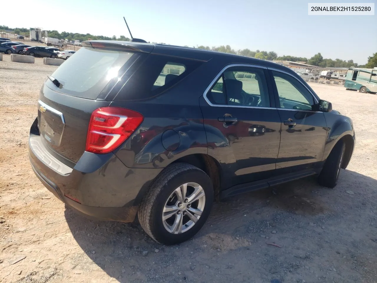 2017 Chevrolet Equinox Ls VIN: 2GNALBEK2H1525280 Lot: 58127674