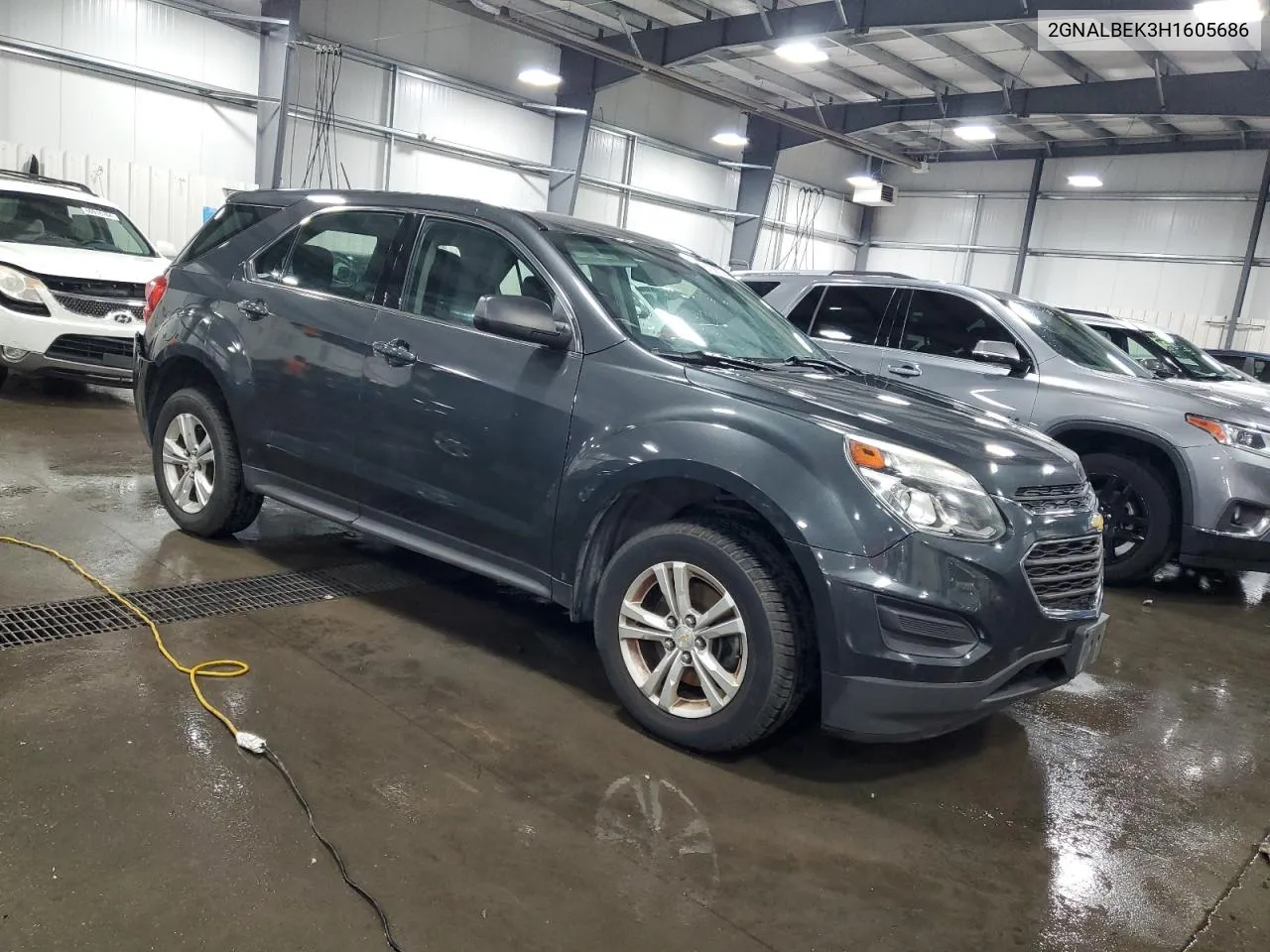 2GNALBEK3H1605686 2017 Chevrolet Equinox Ls