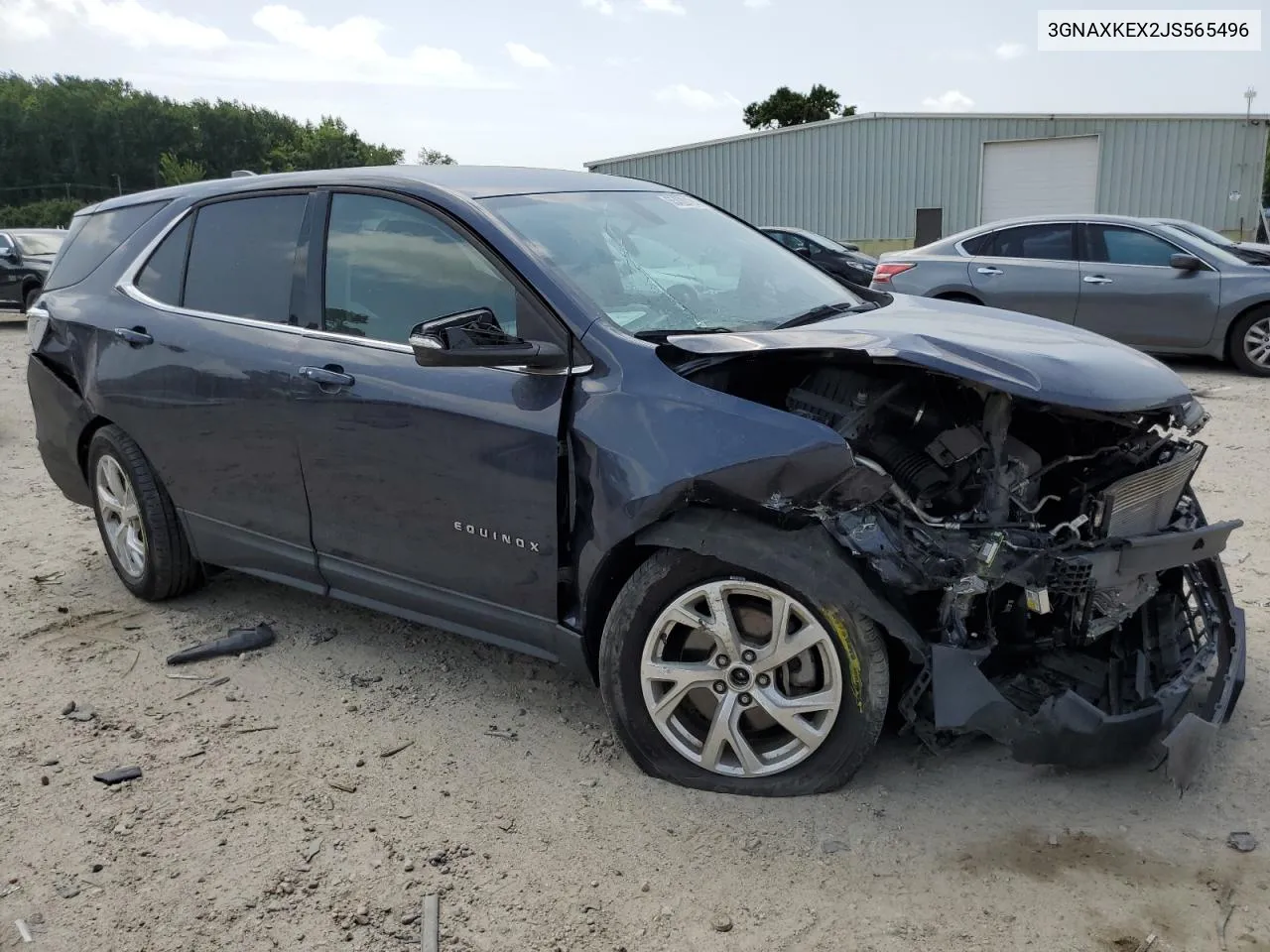 3GNAXKEX2JS565496 2018 Chevrolet Equinox Lt