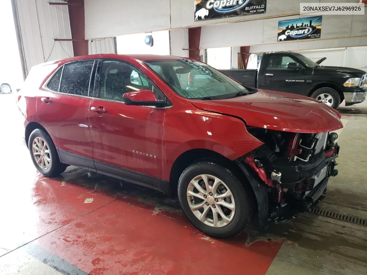 2018 Chevrolet Equinox Lt VIN: 2GNAXSEV7J6296926 Lot: 69893494