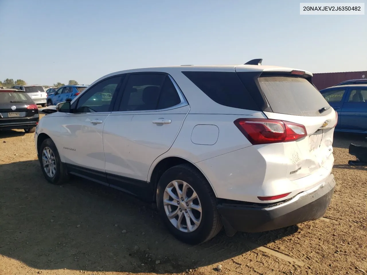 2GNAXJEV2J6350482 2018 Chevrolet Equinox Lt