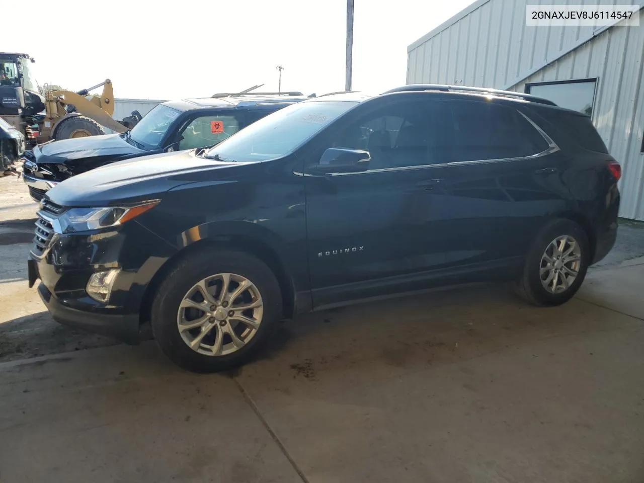 2018 Chevrolet Equinox Lt VIN: 2GNAXJEV8J6114547 Lot: 71848804