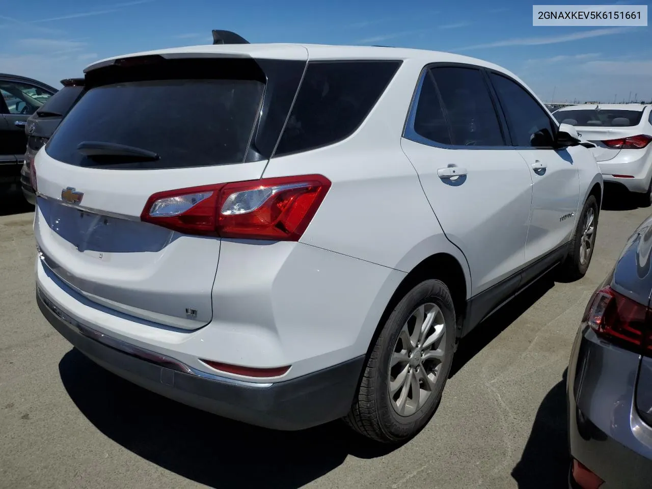 2019 Chevrolet Equinox Lt VIN: 2GNAXKEV5K6151661 Lot: 56959984