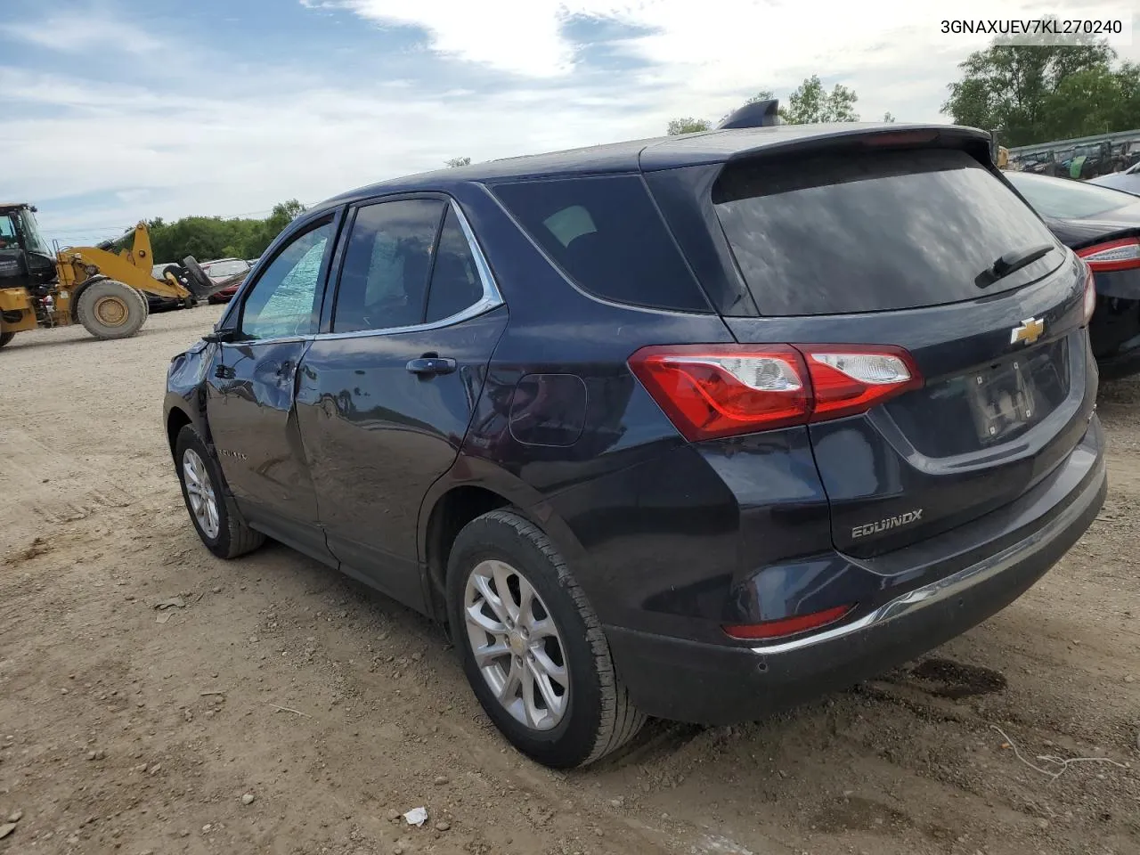 3GNAXUEV7KL270240 2019 Chevrolet Equinox Lt