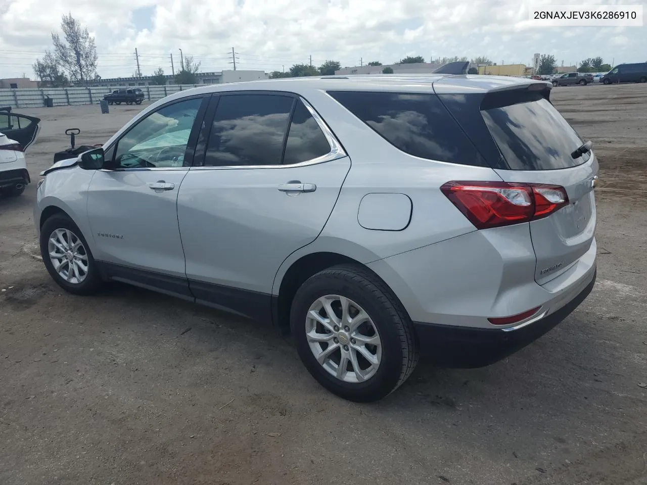 2019 Chevrolet Equinox Lt VIN: 2GNAXJEV3K6286910 Lot: 62254904