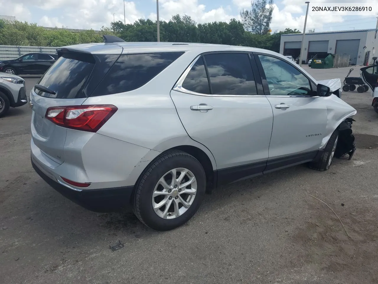 2019 Chevrolet Equinox Lt VIN: 2GNAXJEV3K6286910 Lot: 62254904