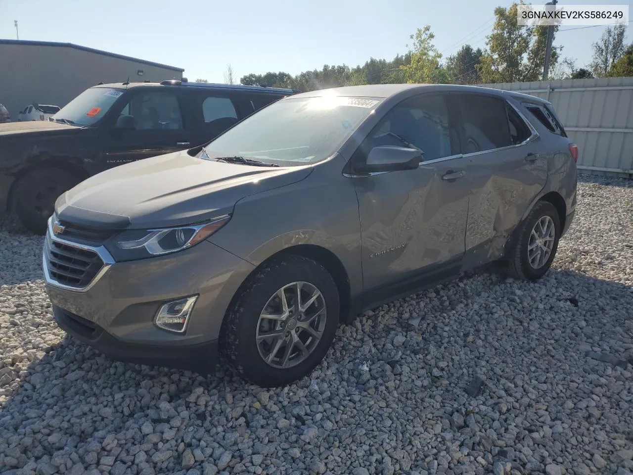 3GNAXKEV2KS586249 2019 Chevrolet Equinox Lt