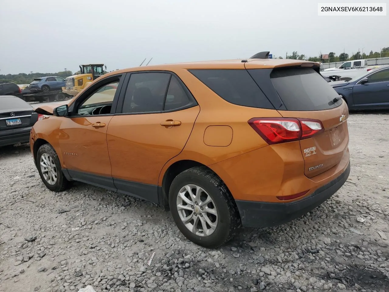 2019 Chevrolet Equinox Ls VIN: 2GNAXSEV6K6213648 Lot: 70585084