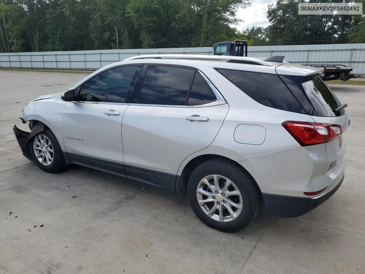 2019 Chevrolet Equinox Lt VIN: 3GNAXKEV2KS652492 Lot: 71801364